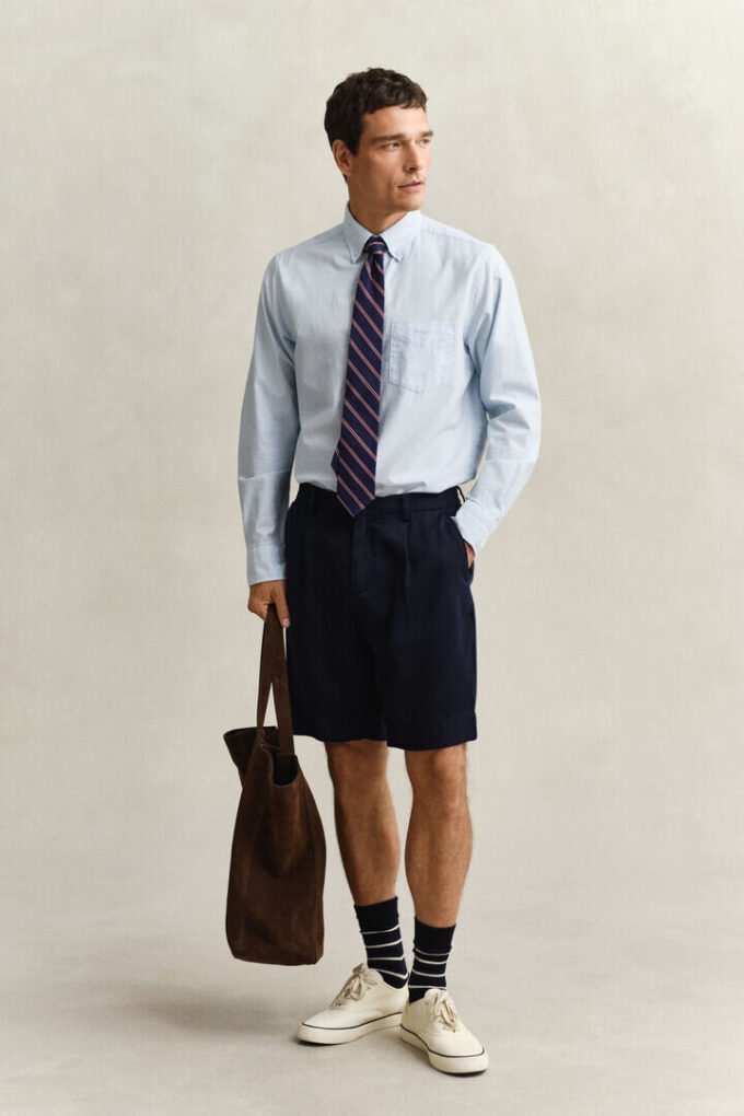 Camisa Oxford Clássica Dobby
