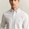 Camisa Oxford clássica às riscas