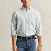 Camisa Oxford com riscas do arquivo