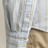 Camisa Oxford com riscas do arquivo