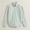 Camisa Oxford com riscas do arquivo
