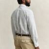 Camisa Oxford com riscas do arquivo