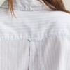 Camisa Oxford de luxo às riscas