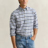Camisa Oxford xadrez de corte regular