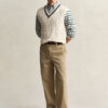 Camisa Oxford xadrez de corte regular
