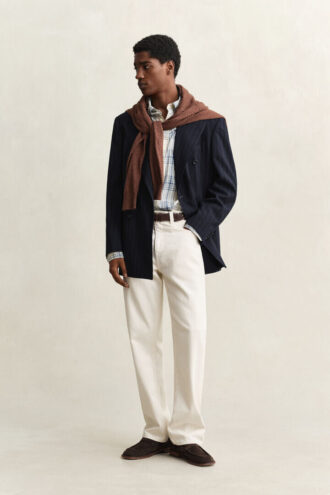 Camisa Oxford xadrez de corte regular