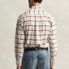 Camisa Oxford xadrez de corte regular