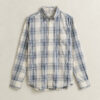Camisa Oxford xadrez de corte regular