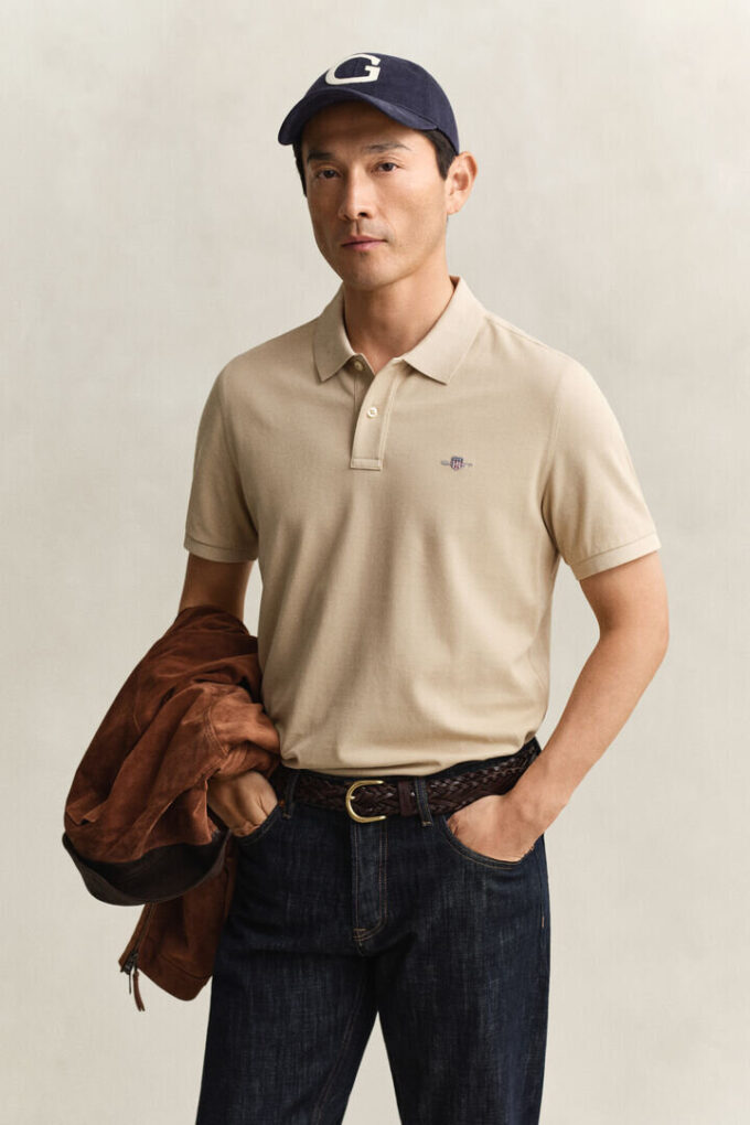 Camisa polo de corte regular
