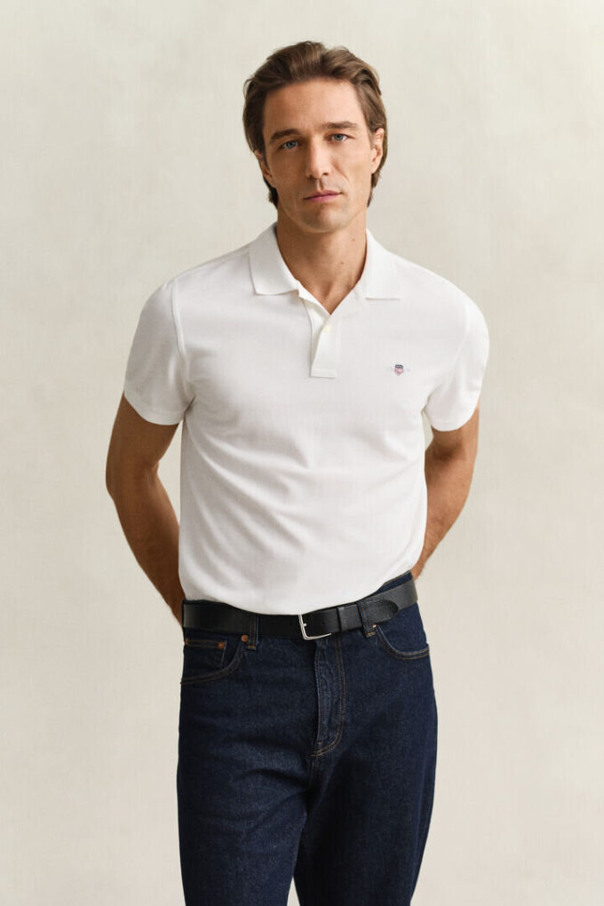 Camisa polo de corte regular