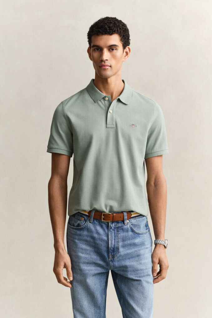 Camisa polo de corte regular