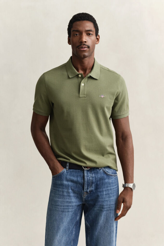 Camisa polo de corte regular