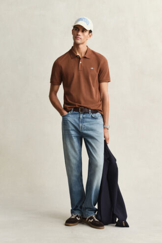 Camisa polo de corte regular