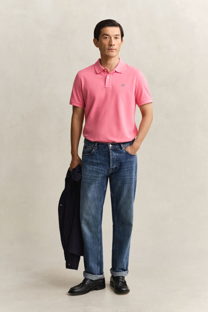 Camisa polo de corte regular