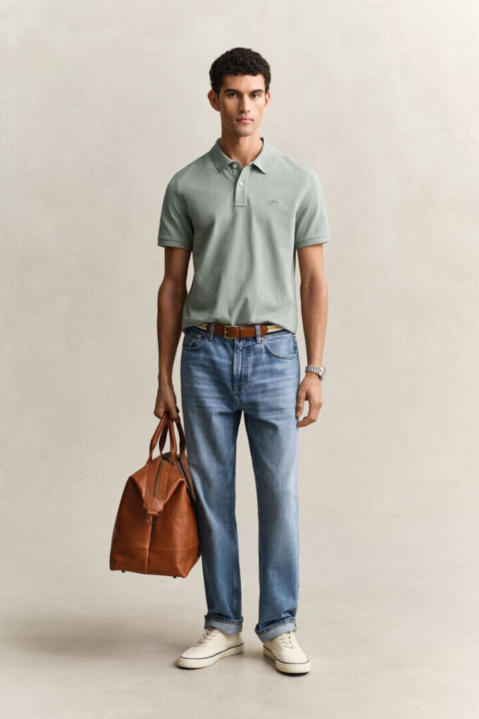 Camisa polo de corte regular