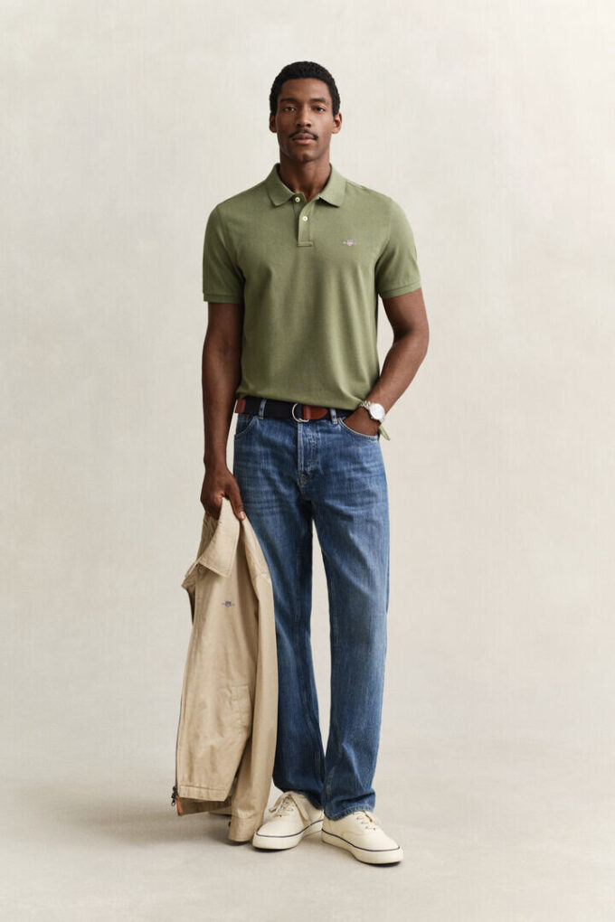 Camisa polo de corte regular