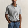 Camisa polo de linho