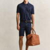 Camisa polo de linho