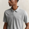 Camisa polo de linho