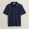 Camisa polo de linho