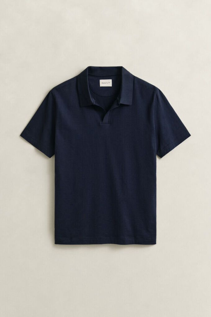 Camisa polo em algodão Pima