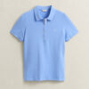 Camisa polo em piqué contrastante