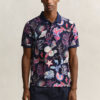 Camisa polo estampada
