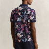 Camisa polo estampada