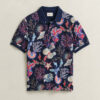 Camisa polo estampada