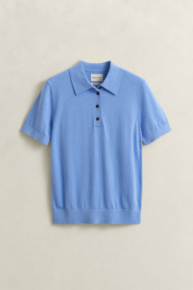 Camisa Rugger de calções de manga curta em malha