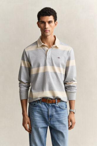 Camisa Rugger às riscas