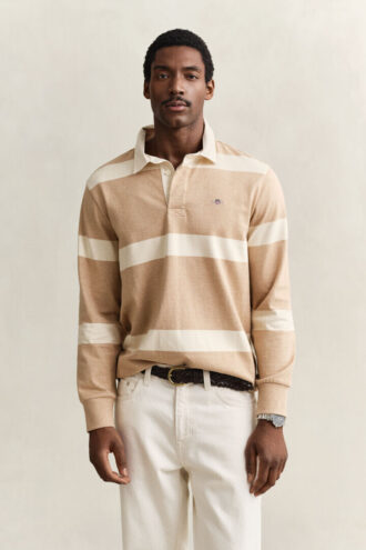 Camisa Rugger às riscas