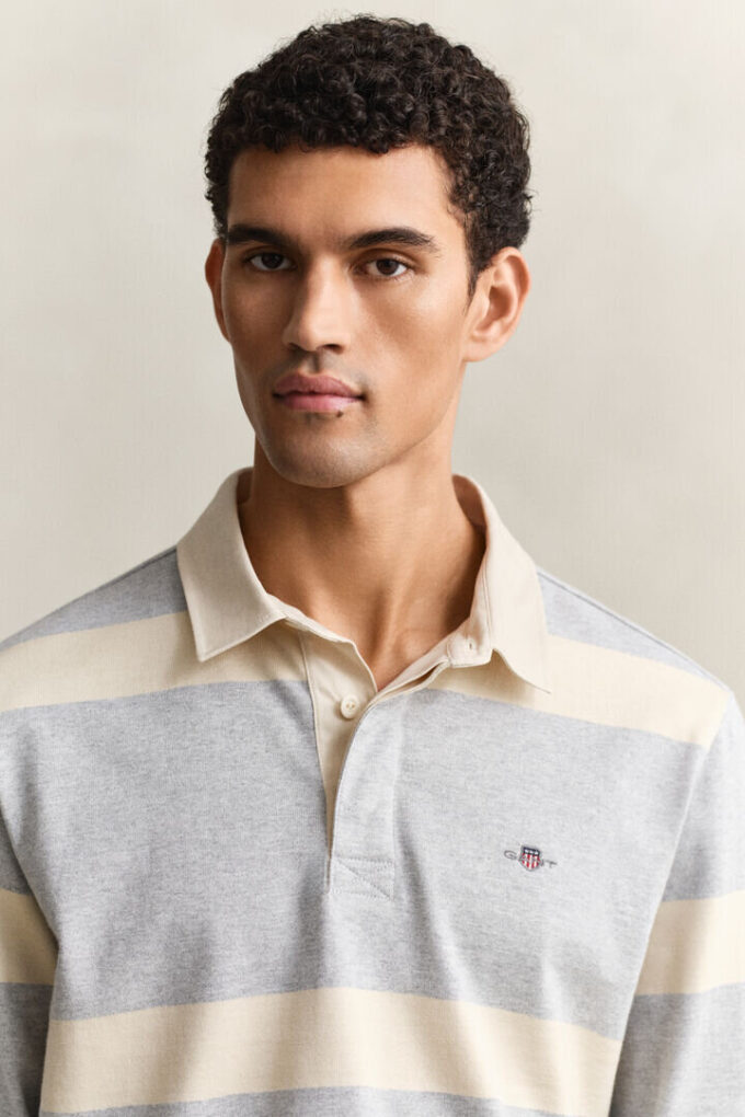 Camisa Rugger às riscas