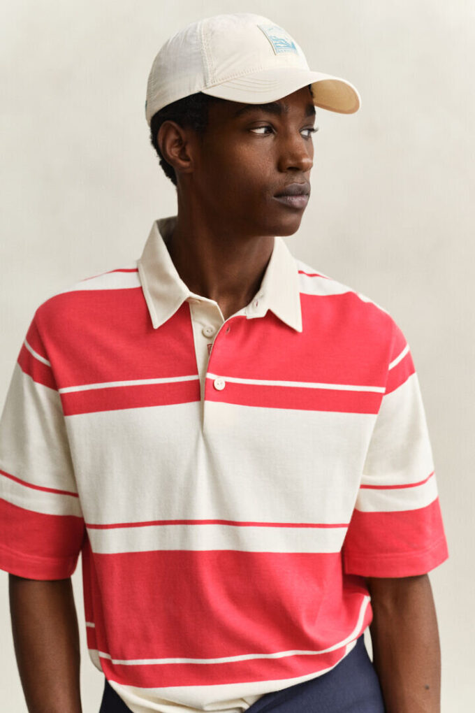 Camisa Rugger às riscas