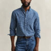Camisa xadrez índigo