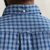 Camisa xadrez índigo