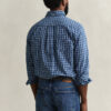 Camisa xadrez índigo