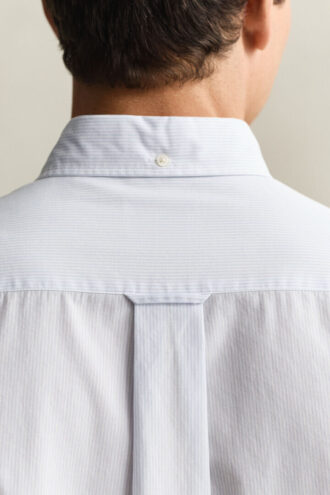 Camisas clássicas de popelina com riscas Banker