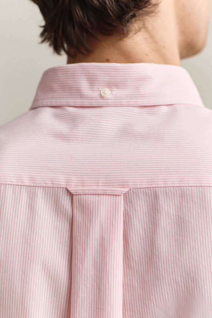 Camisas clássicas de popelina com riscas Banker