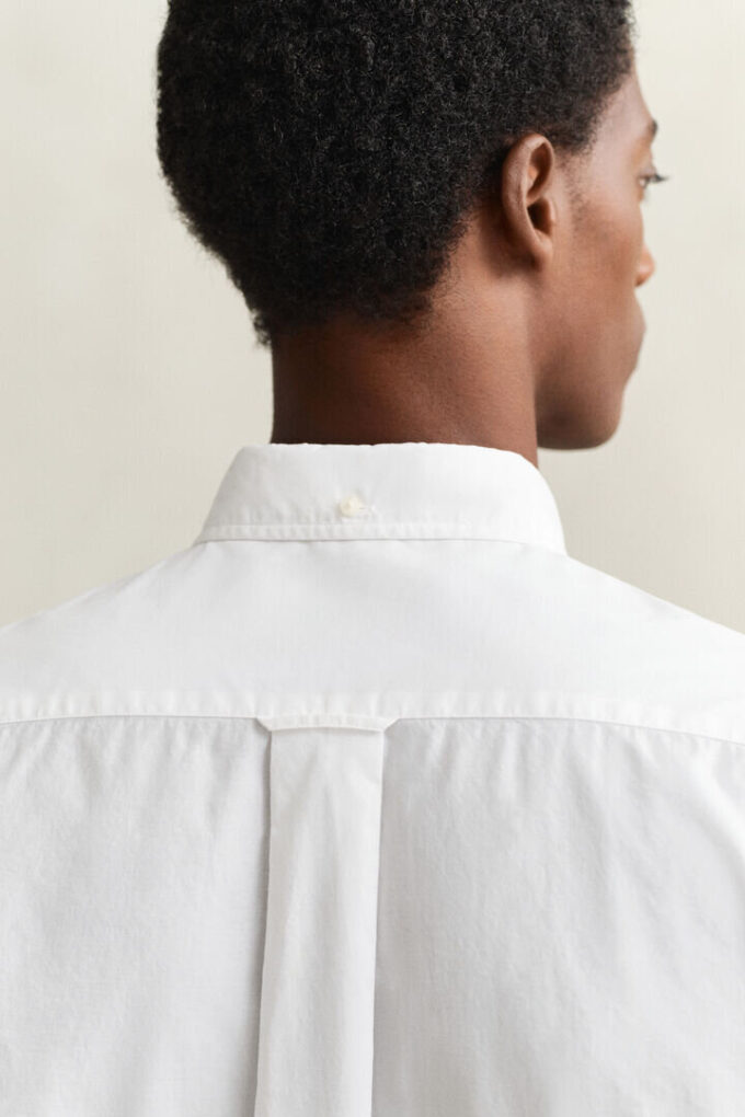 Camisas clássicas de popelina de corte regular