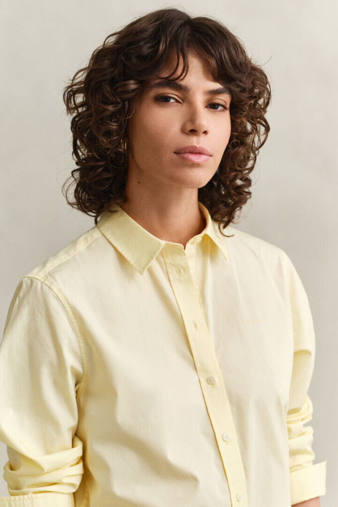 Camisas clássicas de popelina de corte regular