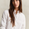 Camisas clássicas de popelina de corte regular