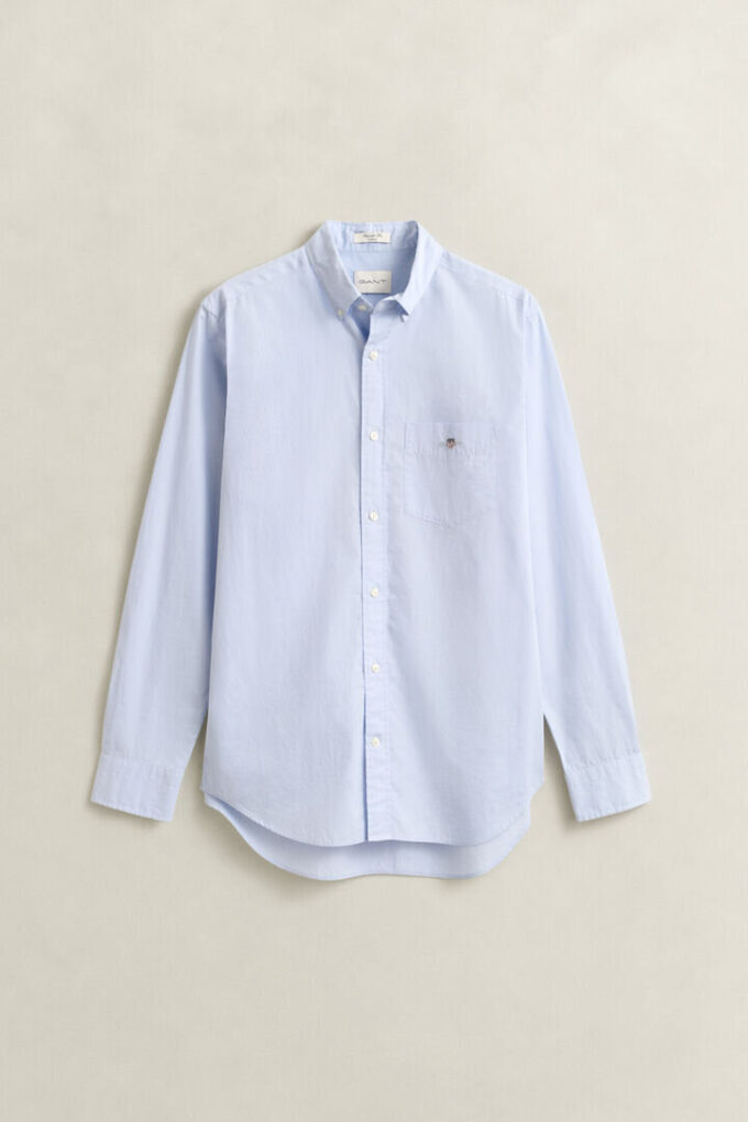 Camisas clássicas de popelina de corte regular