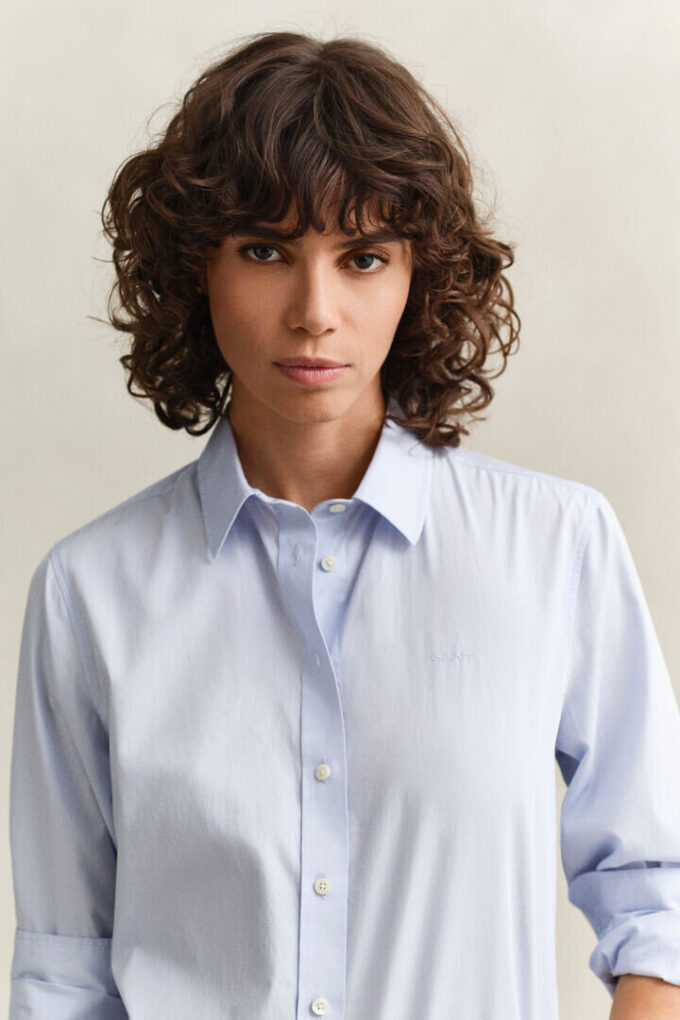 Camisas clássicas de popelina de corte regular