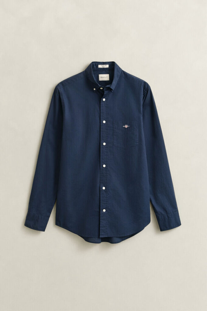 Camisas clássicas de popelina de corte regular