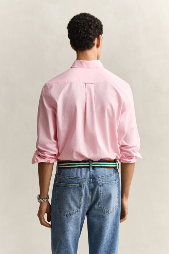 Camisas clássicas de popelina de corte regular