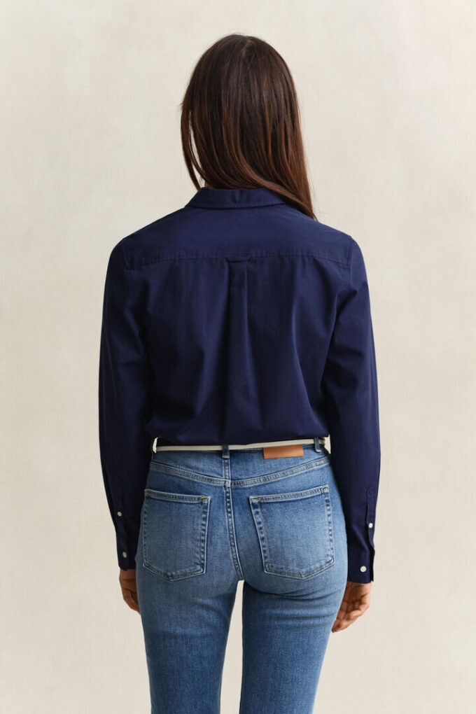 Camisas clássicas de popelina de corte regular