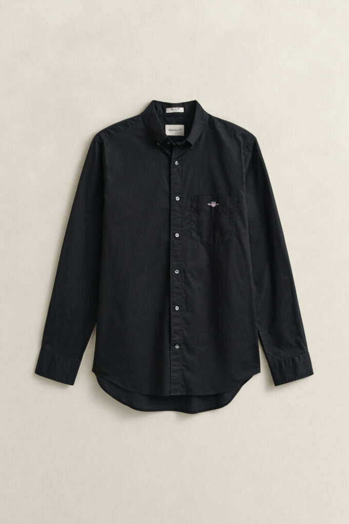 Camisas clássicas de popelina de corte regular
