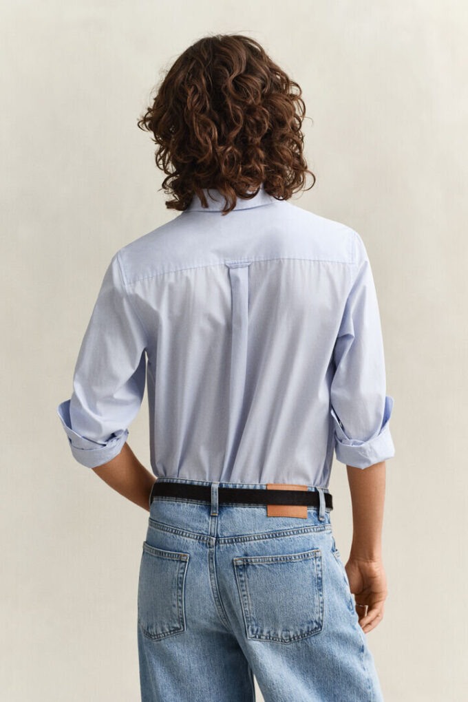 Camisas clássicas de popelina de corte regular