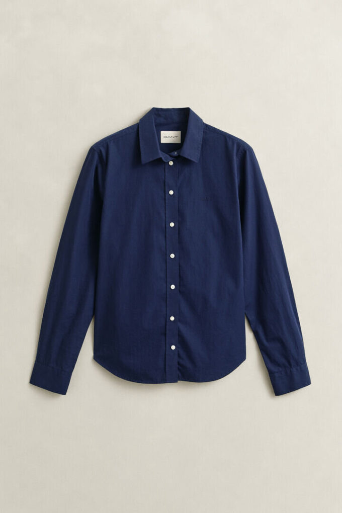 Camisas clássicas de popelina de corte regular